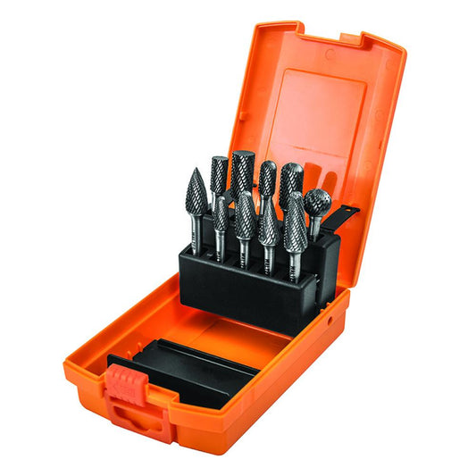 Kit de fraise carbure 10 pièces dc