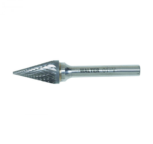 Conical (sm), Double Cut, 1/2 In. X 7/8 In. X 1/4 In.