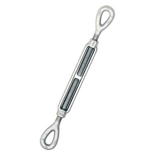Crosby® HG-226 Eye & Eye Turnbuckle, Steel, 3/4" x 12"