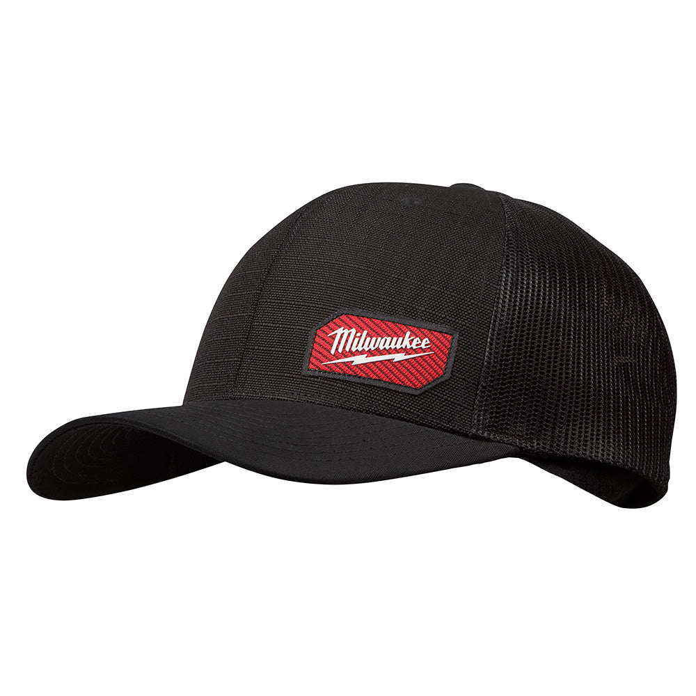 Gridiron™ Snapback Trucker Hat - Black
