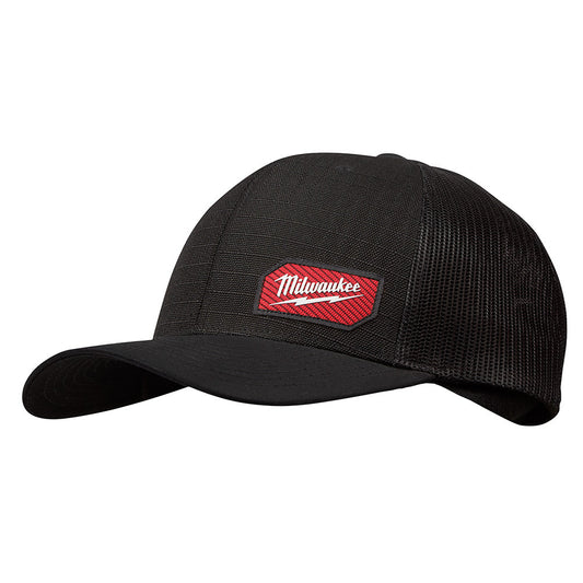 Gridiron™ Snapback Trucker Hat - Black