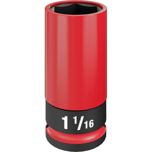 Shockwave Impact Duty™ 1/2 Drive 1-1/16" Sae Lug Nut Wheel Socket