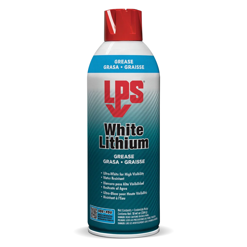 White Lithium Grease, 10 oz, Aerosol Can
