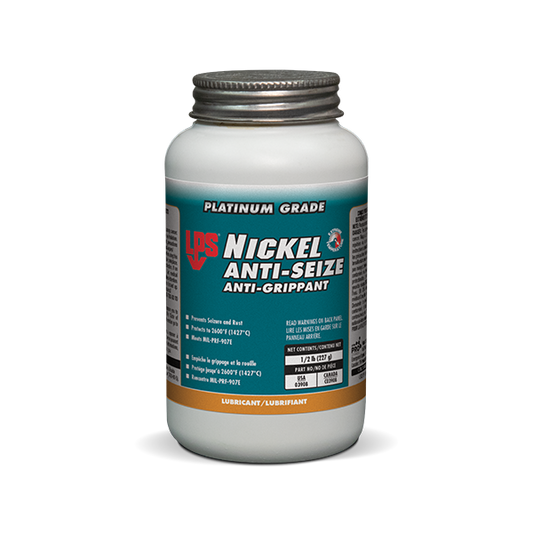 Nickel Anti-Seize, 0.5lb, Brush Top Bottle