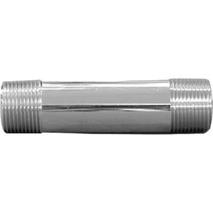 Pipe Nipple, 1 In X 5 In, 304 Stainless Steel