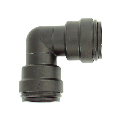 Raccord coudé à 90° en polymère de 22 mm S05, modèle Air Line