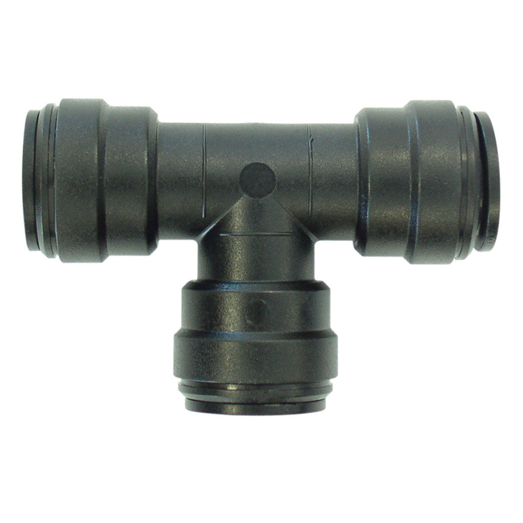 22 mm Polymer Tee Union S05, Air Line Model