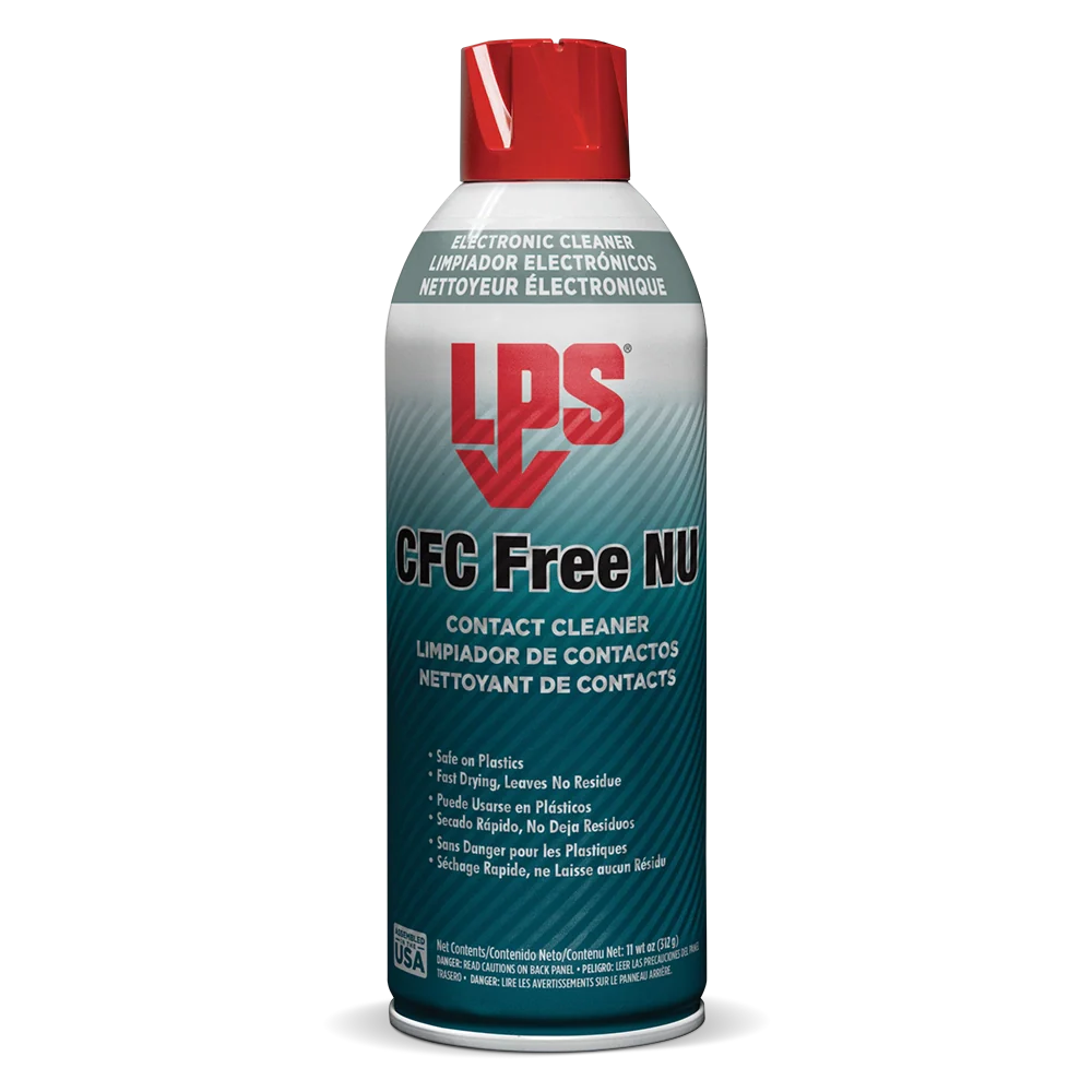 CFC Free NU Contact Cleaner, 11 oz, Aerosol Can