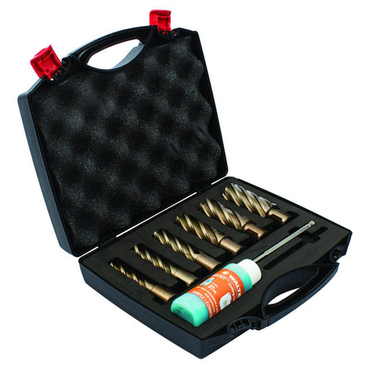 Kit de coupe annulaire 2" à tige weldon core cut sst avec lubrifiant