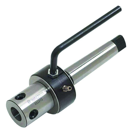 Adaptateur à tige conique morse avec inducteur de liquide de refroidissement