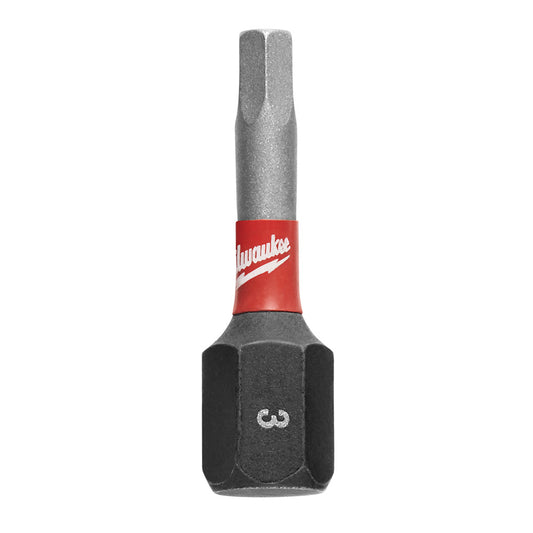 Shockwave™ Impact Hex 3 mm Insert Bit, 25/PK