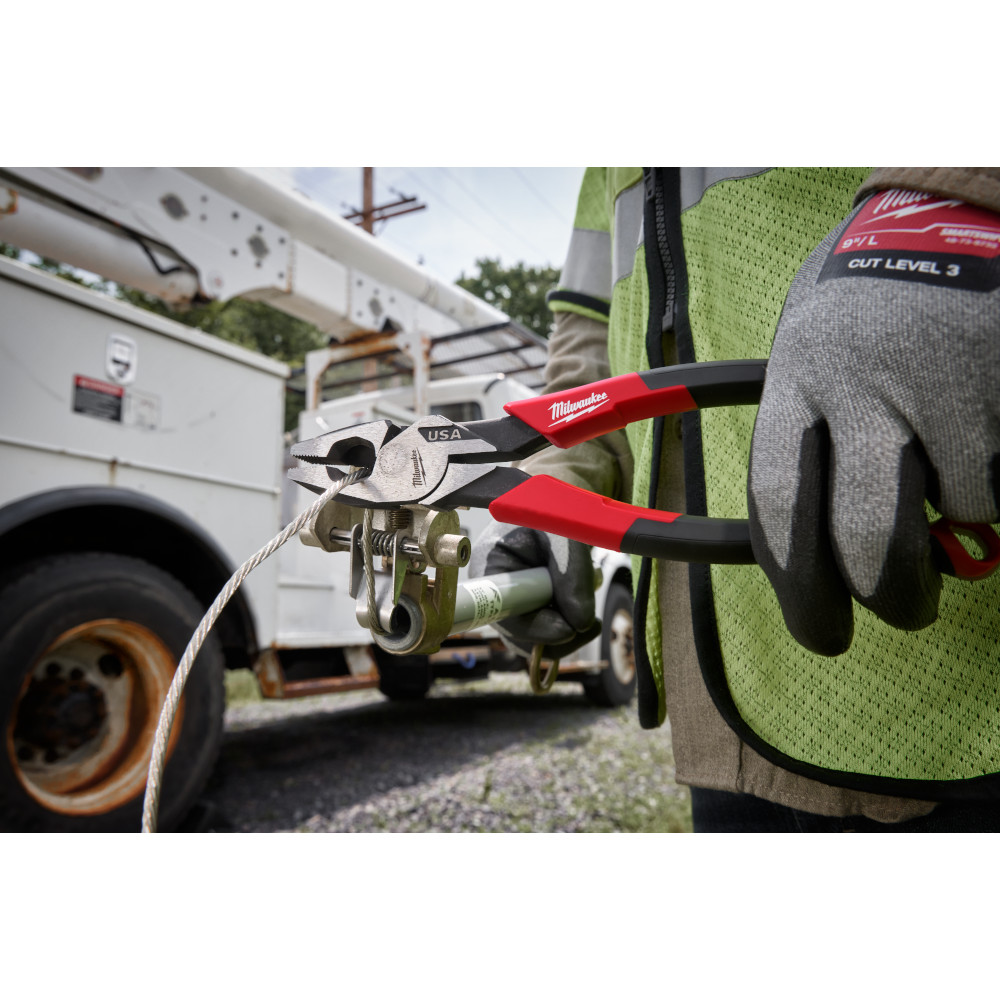 9" Lineman's Comfort Grip Pliers