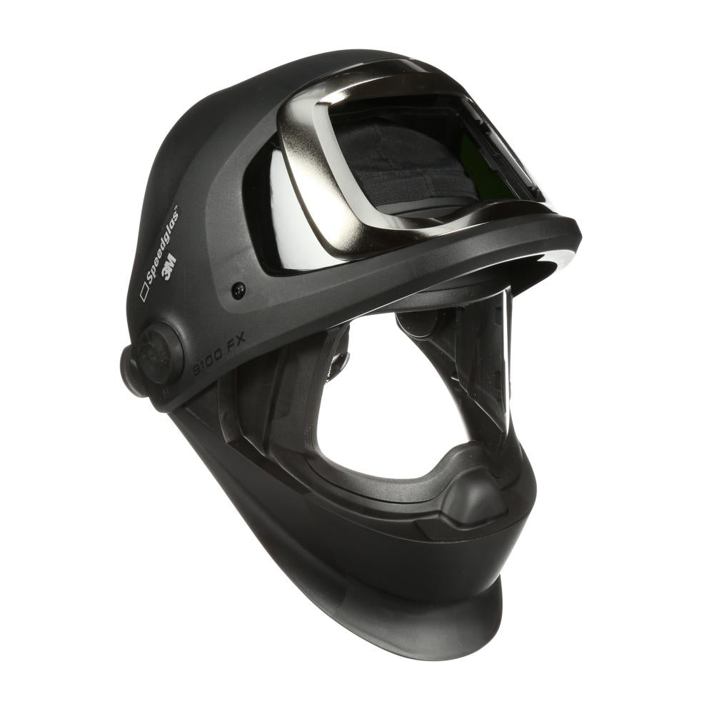 Casque de soudage 3M™ Speedglas™ 9100FX, 06-0600-00SW, avec fenêtres latérales et couvre-tête