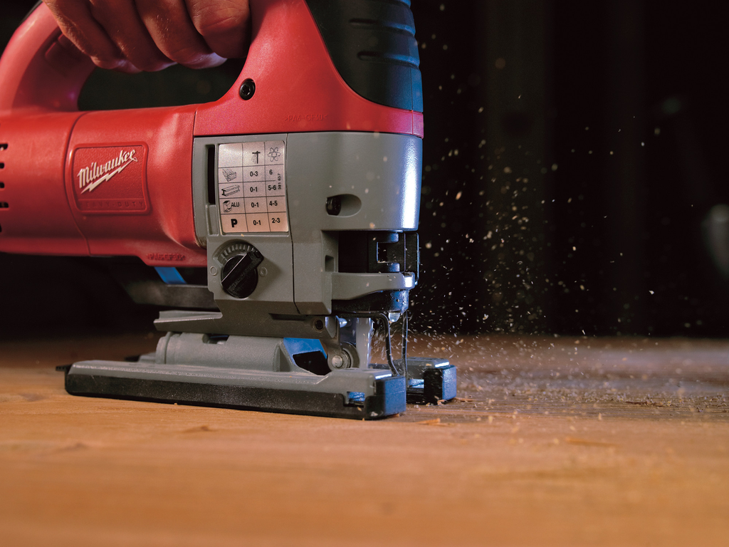 Orbital Jig Saw, 1" Stroke, 6.5 amp, 0-3000SPM
