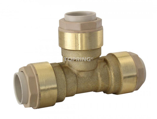 15 mm Brass Tee Union S07, Quikline Model