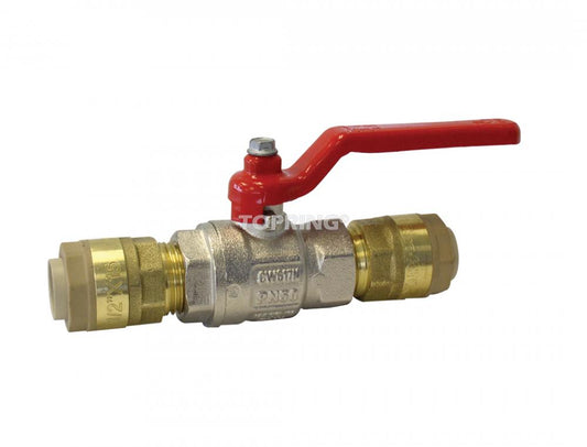 28 mm Brass Ball Valve S07, Quikline Model