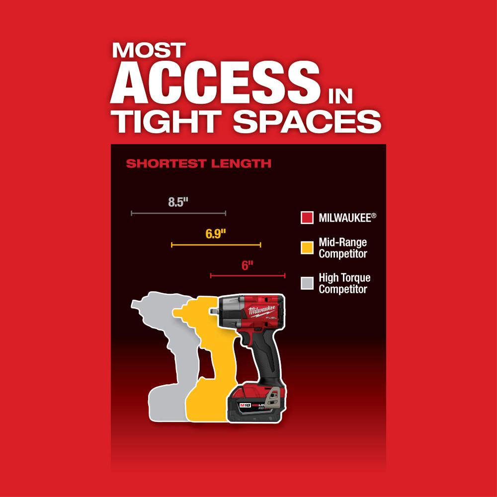 M18™ FUEL 3/8 in. MTIW RING BARE