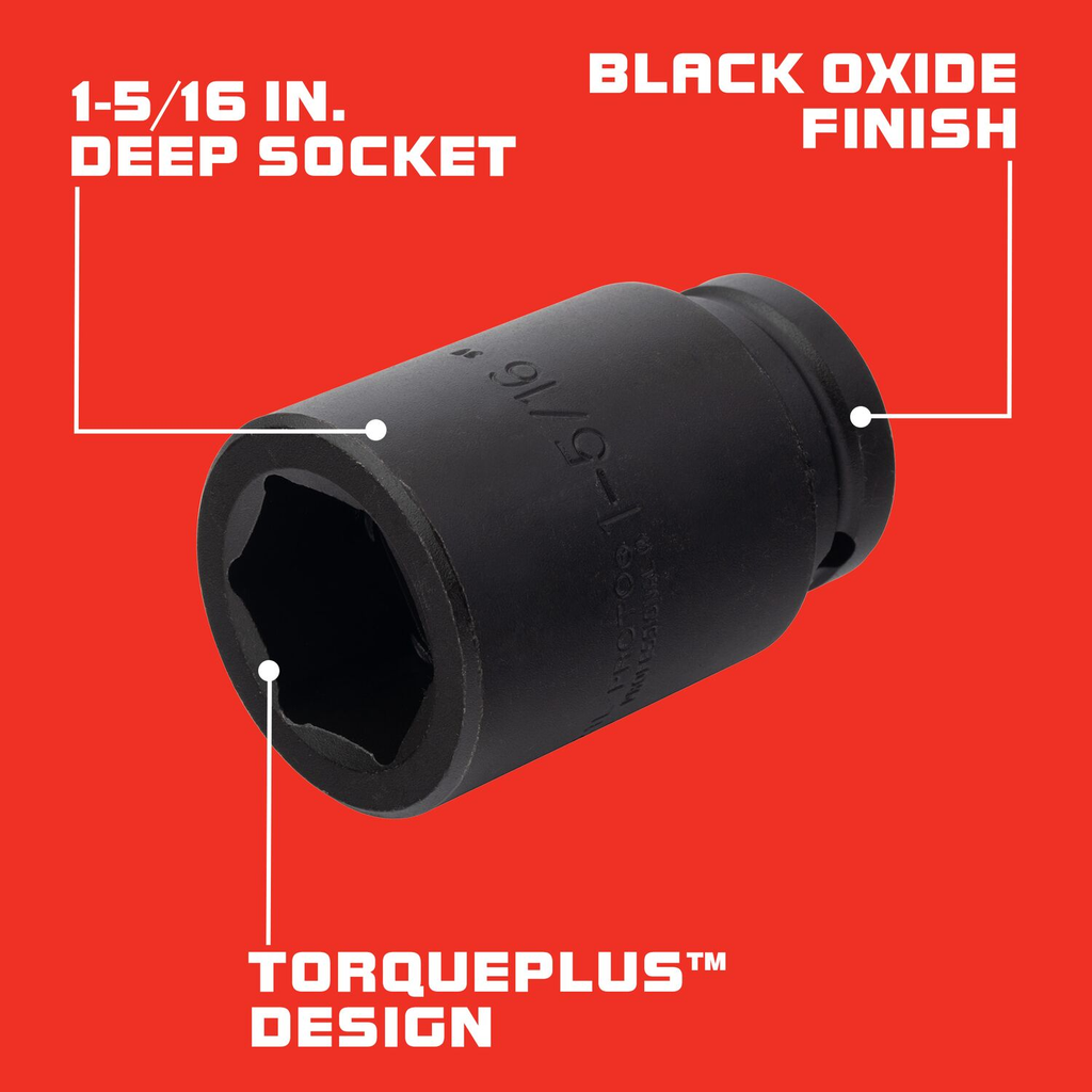 PROTO Socket Pwr 3/4 Dr 1-5/16