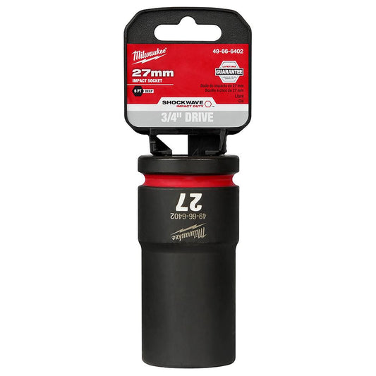 3/4 drive 27MM STD 6 PT IMP SCKT