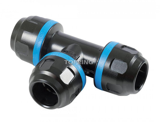 16 mm Aluminum Tee Union S08, PPS Model