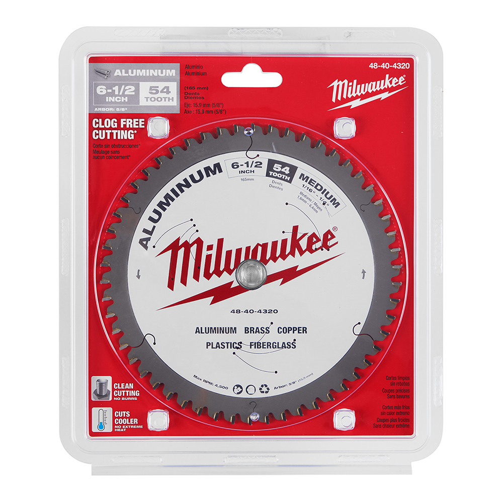 6-1/2" Aluminum Cutting Circular Saw Blade