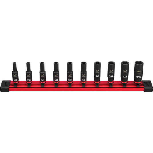 Shockwave™ 10pc Impact Duty™ Sae Deep 6 Point Socket Set