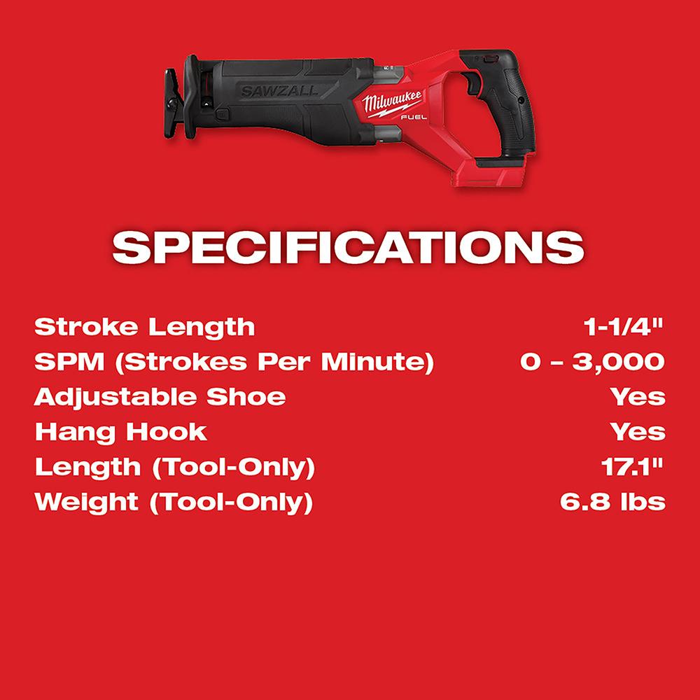 M18™ FUEL SAWZALL®