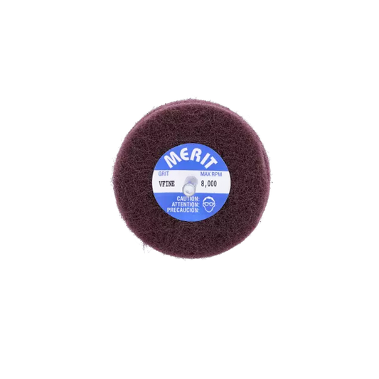 Non-Woven or Deburring Wheel - Wheel Diameter: 3 in, Maximum RPM: 8000 RPM