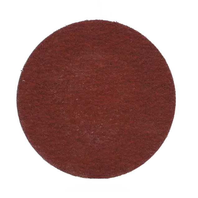 Merit Quick Change Disc - 2 in Disc Diameter, Aluminum Oxide Abrasive Material, X-wt. Polyester Backing Material, P120 Grit, Brown Color