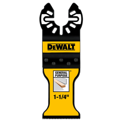 DEWALT 1-1/4 In Titanium Oscillating Tool Blade For Wood With Nails (1 Pack)