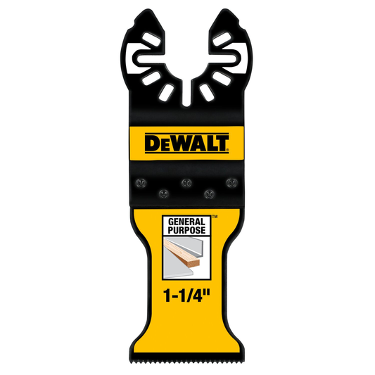 DEWALT 1-1/4 In Titanium Oscillating Tool Blade For Wood With Nails (1 Pack)