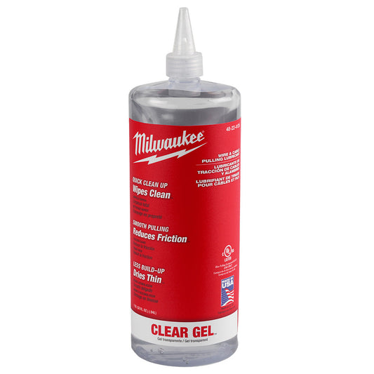 Wire & Cable Pulling Clear Gel Lubricant, 6/PK