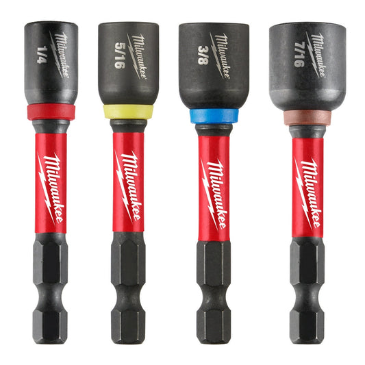 Shockwave Impact Duty™  2-9/16” Magnetic Nut Driver Set 4pc