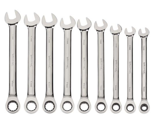 24 Inch 12-Point SAE Combination Ratcheting Wrench