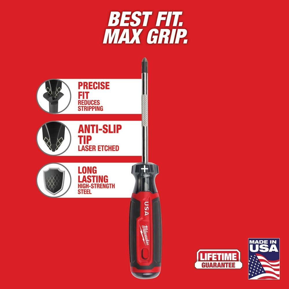 6PC Cushion Grip Screwdriver Kit 