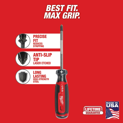 6PC Cushion Grip Screwdriver Kit 