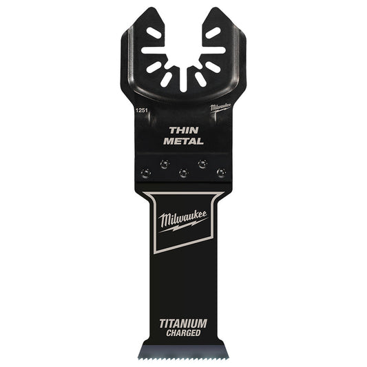 Open-lok™ 1-1/8" Titanium Charged™ Bi-metal Thin Metal Multi-tool Blades 10pk