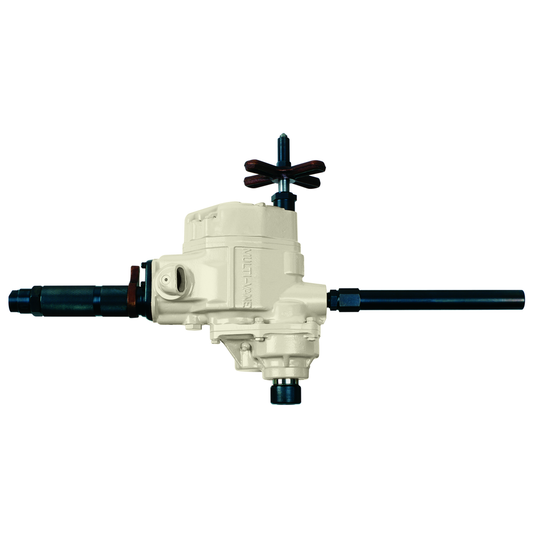 Air Drill, Large, Reversible Roll Throttle, 300 Rpm, 3 Hp, No. 3 Morse Taper