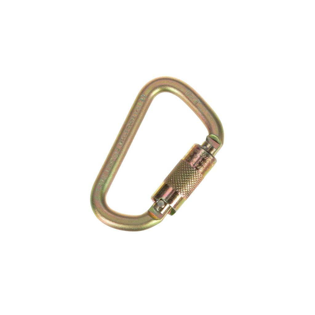 3M DBI-Sala Saflok Carabiner 2000112 Yellow Zinc