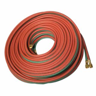 Twin welding hose OX/AC, 1/4" x 50'