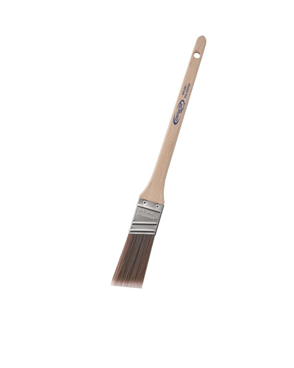 Pinceau Plat Économique Rubberset®, soie naturelle, manche plastique, 1 po