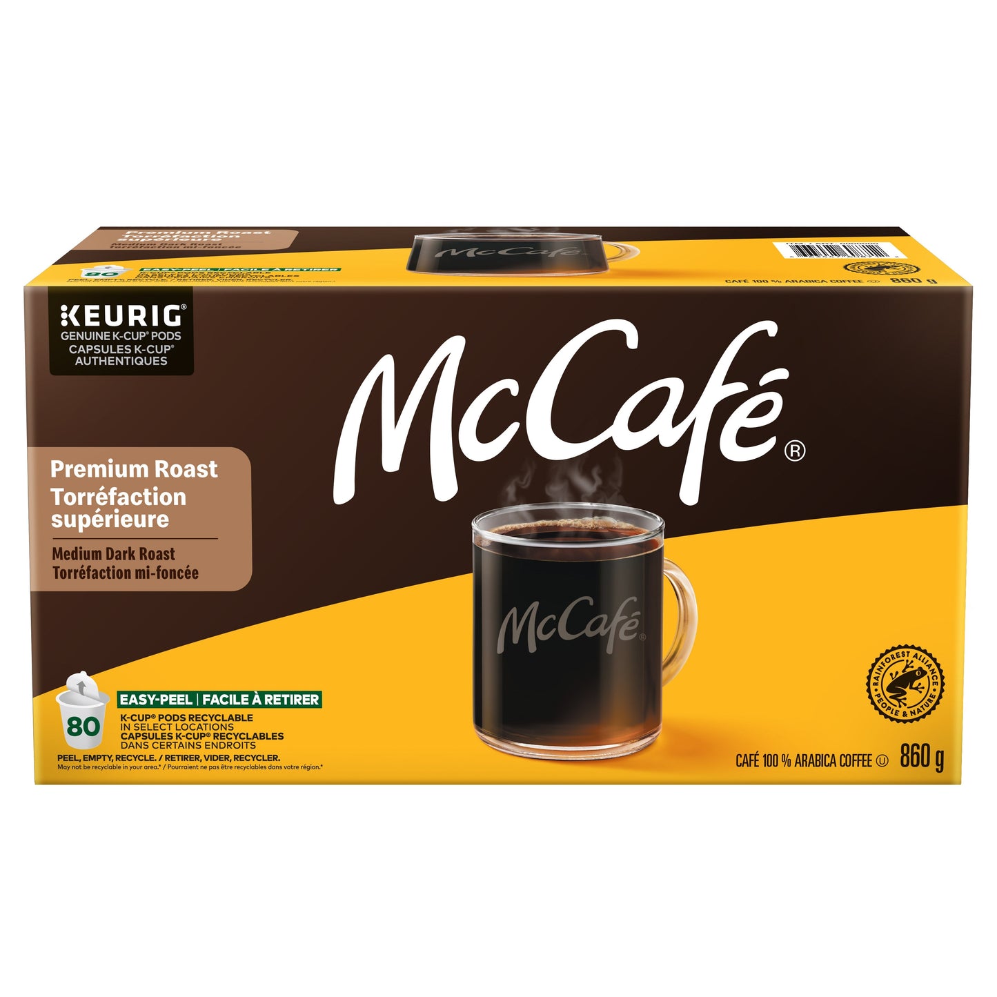 McCafé Premium Roast Coffee K-Cup Pods, 80 Count