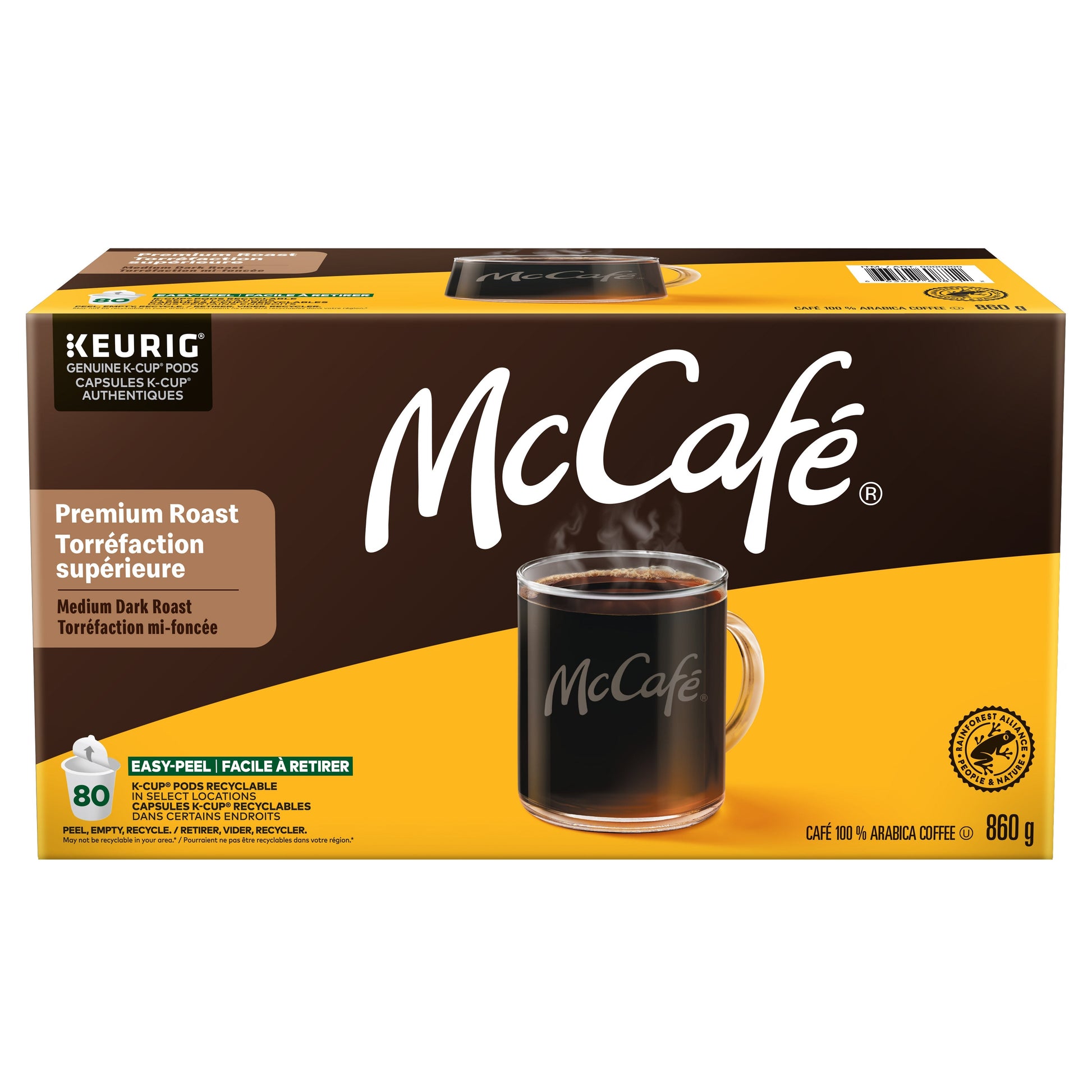 McCafé Premium Roast Coffee K-Cup Pods, 80 Count