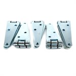 Heavy Duty Door Hinge Straps, Zinc, 4in