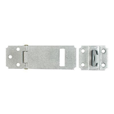 Hinge Hasp Steel, 6 in