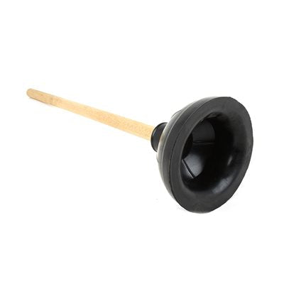 Débouche Toilettes avec Ventouse 5-7/8po, Manche de bois 21po