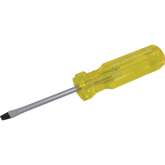 Cabinet Round Slot Screwdriver - Size 3
