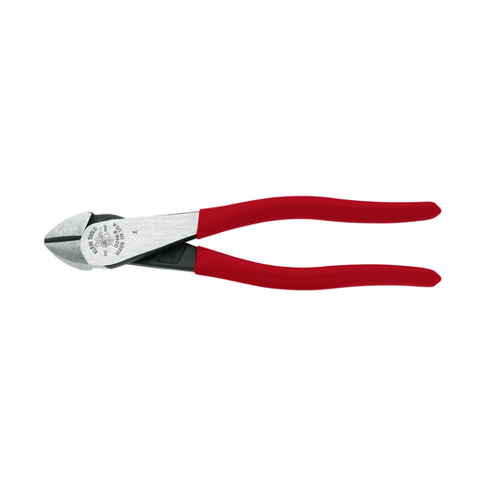 Diagonal Cutting Pliers, 8", Angled Head, Short Jaw