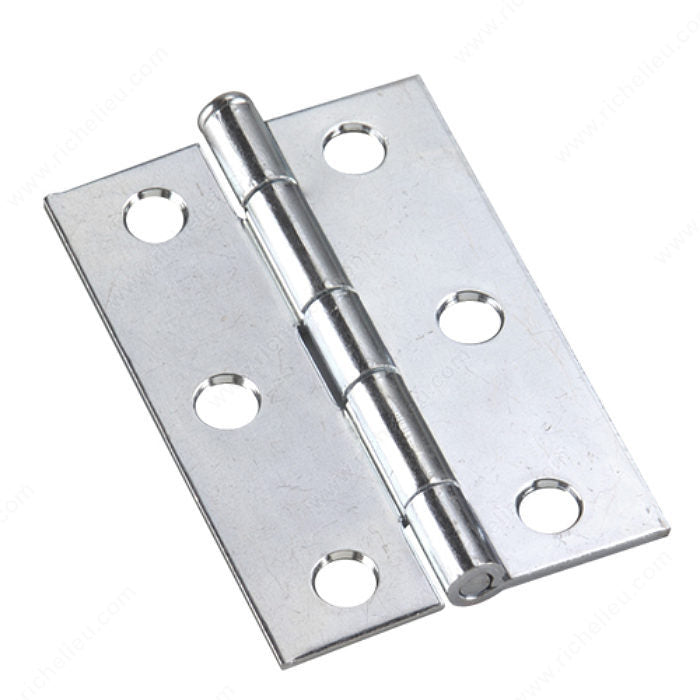 2-1/2" Mortise Butt Hinge, 2/PK