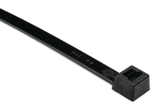 Hellermanntyton Cable Tie, Black, 391.16x8.9mm, ⌀8-105mm, 25/Pcs
